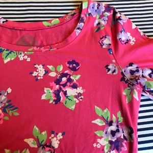 Floral Peplum Top